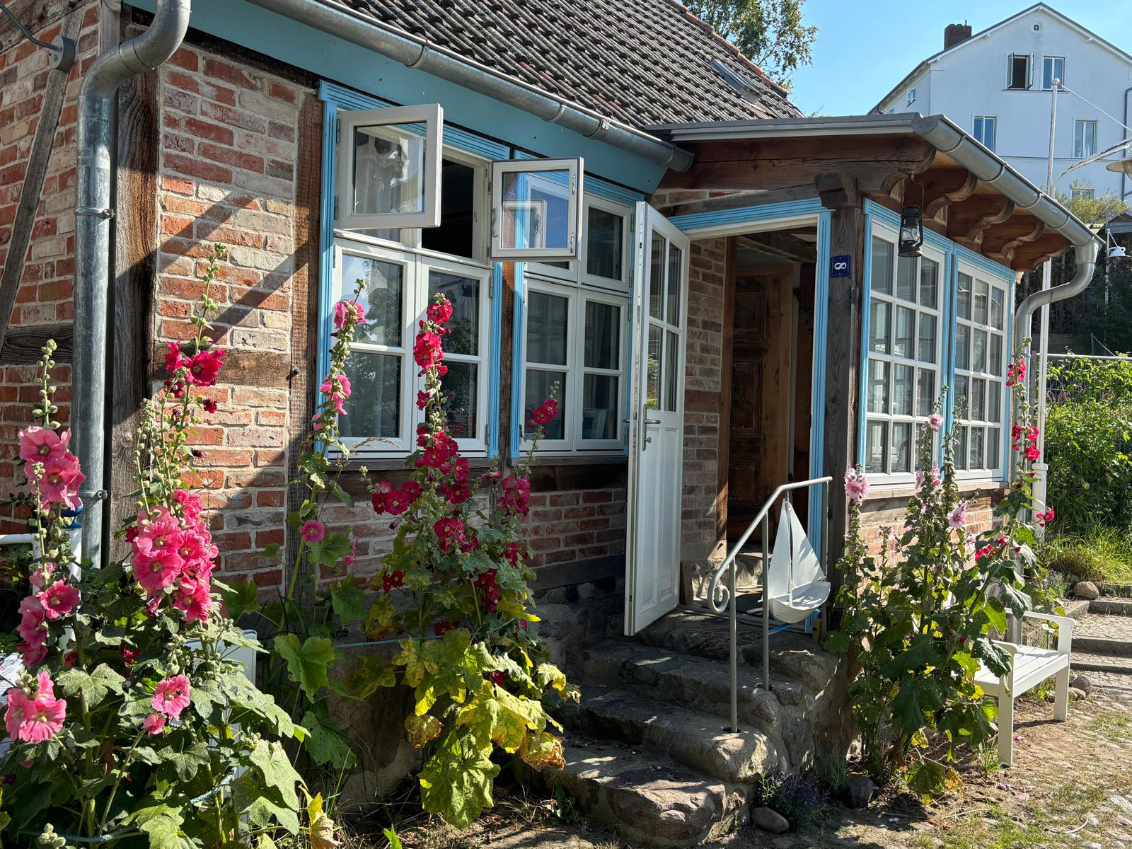 Fischerhaus am Meer in Sassnitz